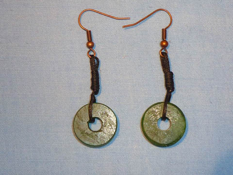 Disk Earrings