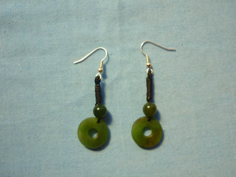 Ball and Disc Earrings